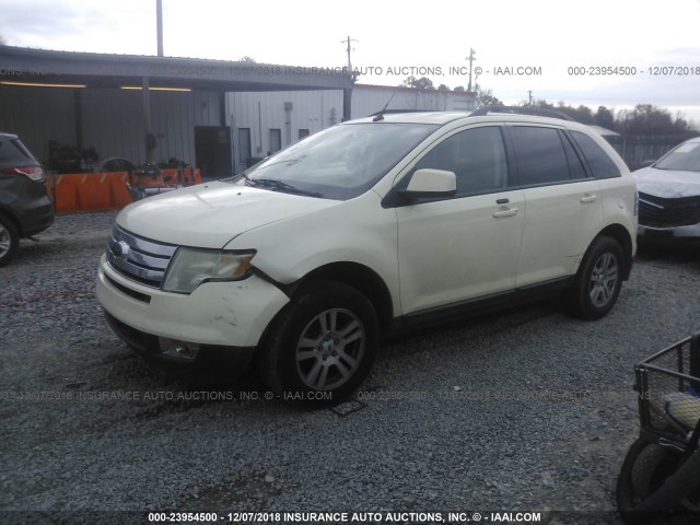 2FMDK48C28BB21510 - 2008 FORD EDGE SEL BEIGE photo 2