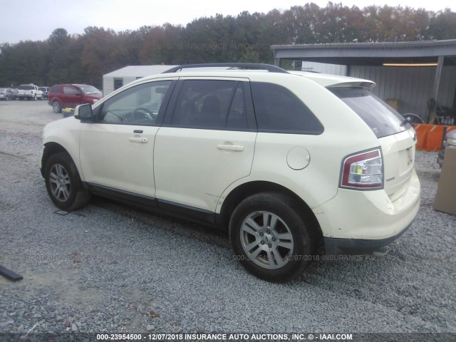 2FMDK48C28BB21510 - 2008 FORD EDGE SEL BEIGE photo 3