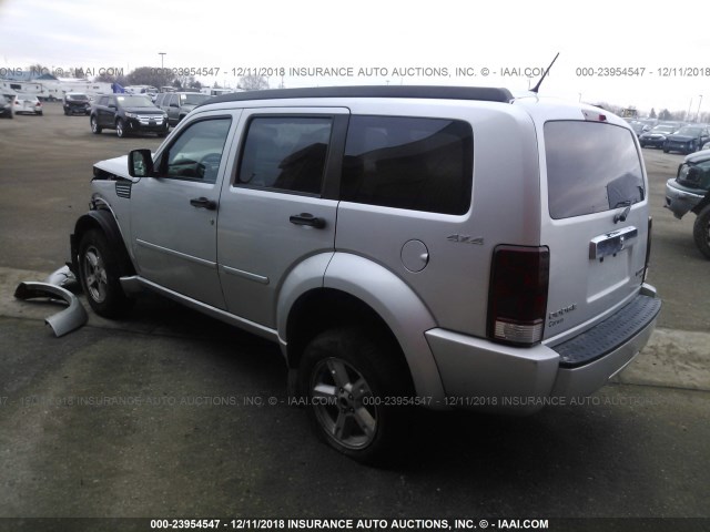 1D4PU5GK6BW575763 - 2011 DODGE NITRO SXT SILVER photo 3