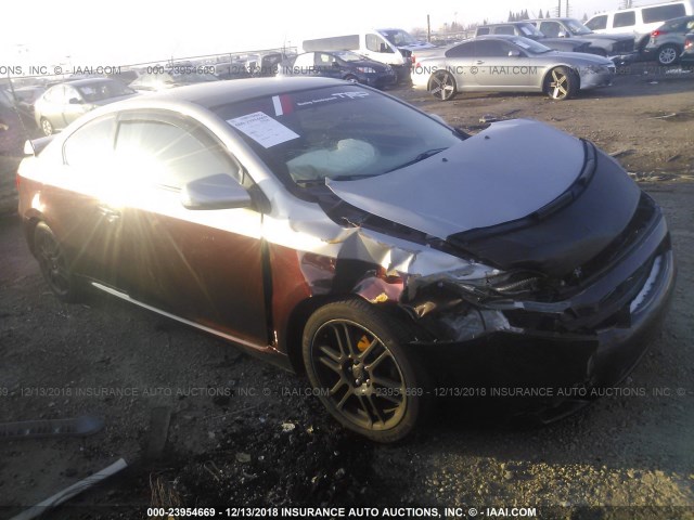 JTKDE167560090678 - 2006 TOYOTA SCION TC 栗色 照片 1