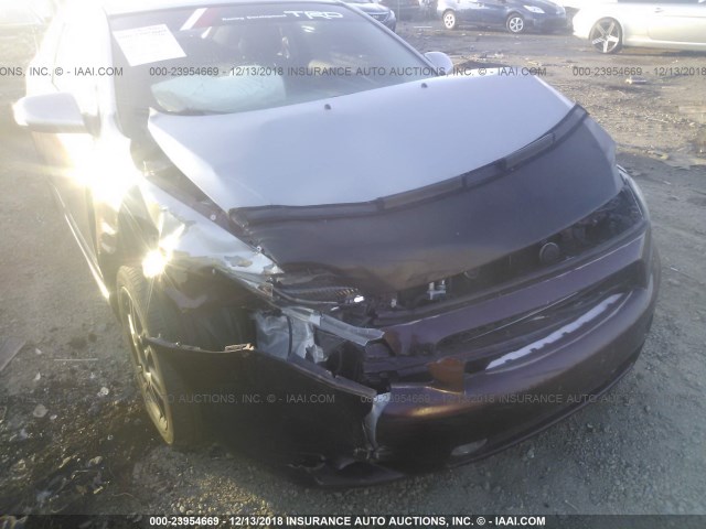 JTKDE167560090678 - 2006 TOYOTA SCION TC 栗色 照片 6