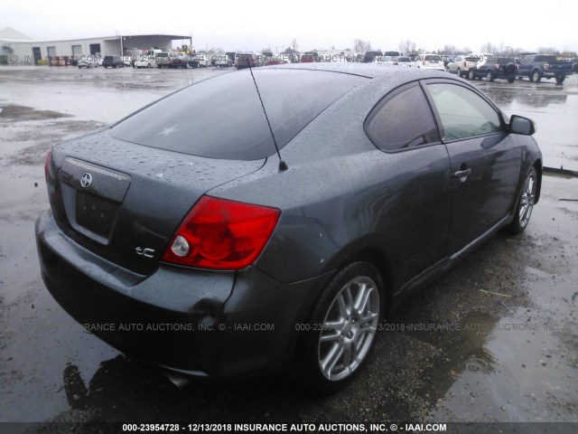 JTKDE177870200395 - 2007 TOYOTA SCION TC Boz foto 4
