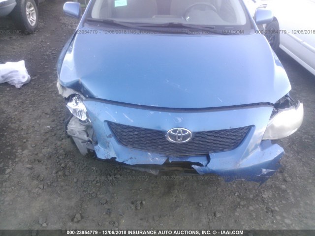 1NXBU40E59Z051639 - 2009 TOYOTA COROLLA S/LE/XLE BLUE photo 5