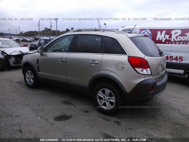 3GSCL33P48S689032 - 2008 SATURN VUE XE Champagne photo 3