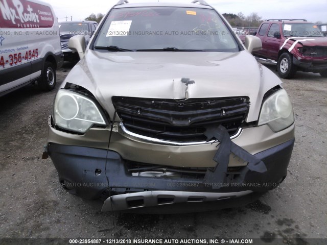 3GSCL33P48S689032 - 2008 SATURN VUE XE Champagne photo 6