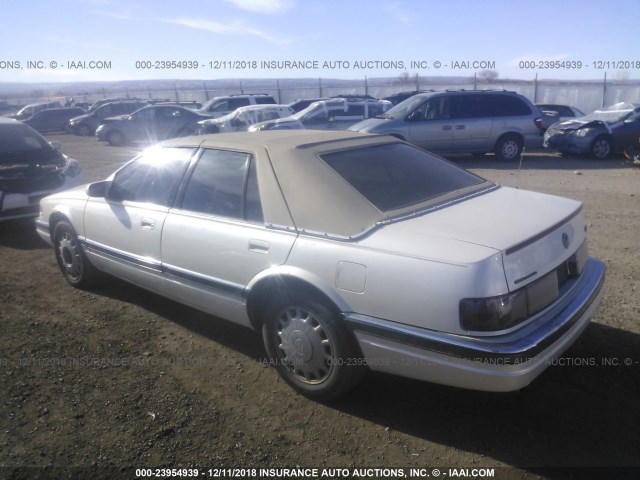 1G6KS52YXSU809023 - 1995 CADILLAC SEVILLE SLS WHITE photo 3