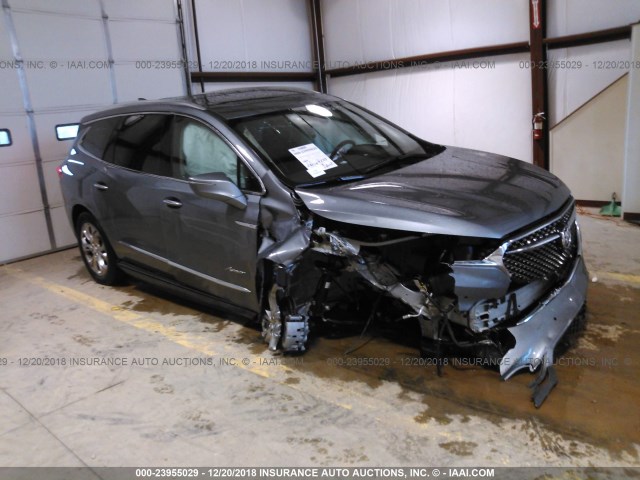 5GAEVCKW4KJ131795 - 2019 BUICK ENCLAVE AVENIR GRAY photo 1