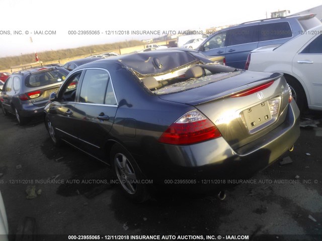 JHMCN36407C001974 - 2007 HONDA ACCORD HYBRID GRAY photo 3