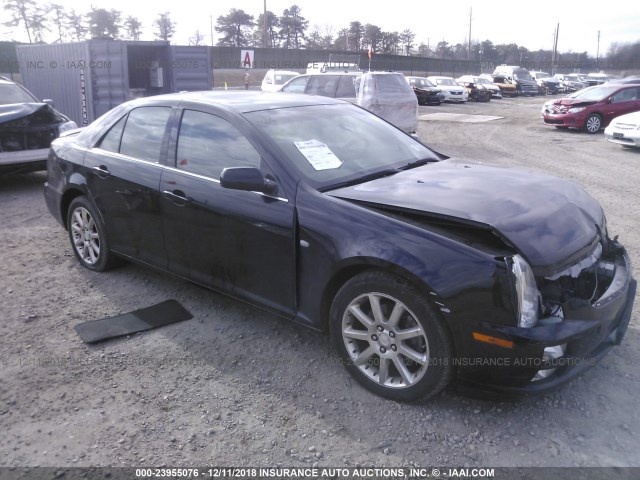 1G6DC67A650165006 - 2005 CADILLAC STS BLACK photo 1