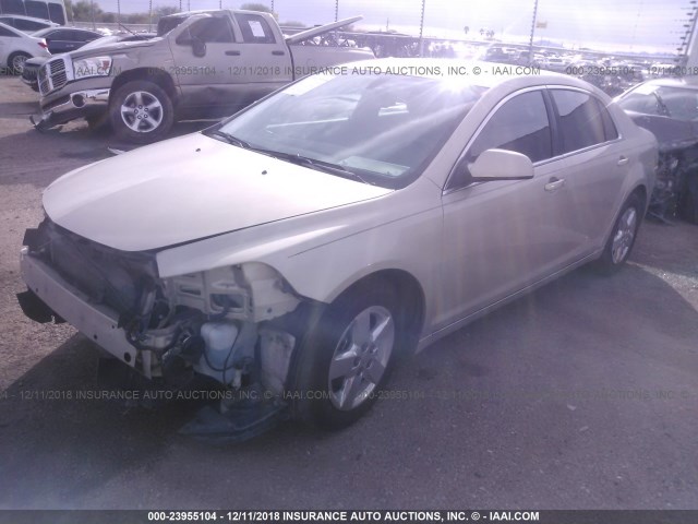 1G1ZC5E11BF348069 - 2011 CHEVROLET MALIBU 1LT 棕色 照片 2