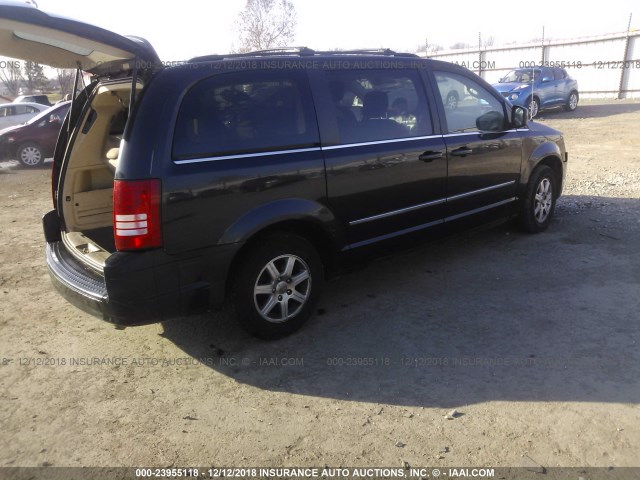 2A8HR54189R533976 - 2009 CHRYSLER TOWN & COUNTRY TOURING BLACK photo 4