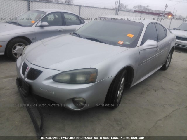 2G2WP552761118769 - 2006 PONTIAC GRAND PRIX ვერცხლისფერი ფოტო 2