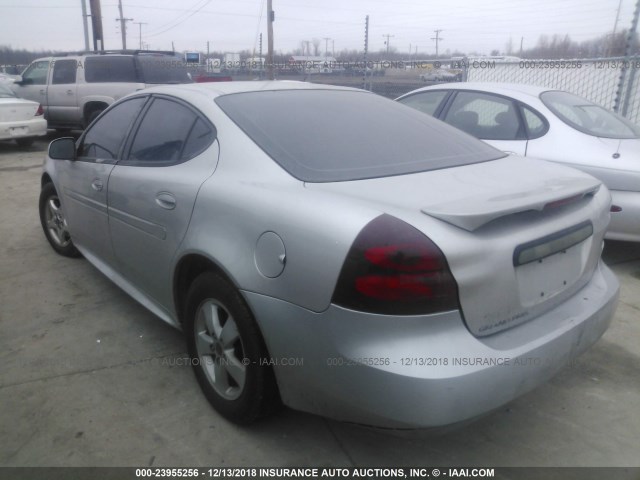 2G2WP552761118769 - 2006 PONTIAC GRAND PRIX ვერცხლისფერი ფოტო 3