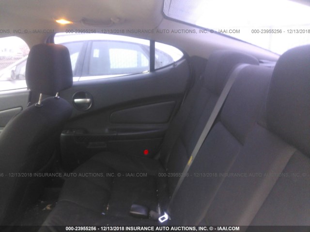 2G2WP552761118769 - 2006 PONTIAC GRAND PRIX ვერცხლისფერი ფოტო 8