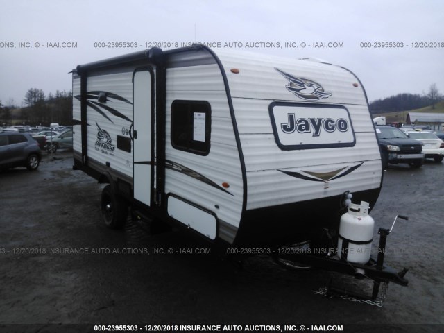 1UJBJ0AJ2J77J0071 - 2018 JAYCO JAY FLIGHT  WHITE photo 1