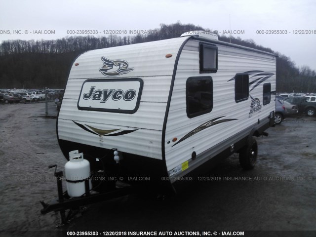 1UJBJ0AJ2J77J0071 - 2018 JAYCO JAY FLIGHT  WHITE photo 2