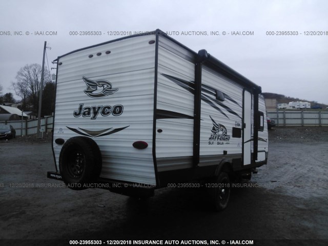 1UJBJ0AJ2J77J0071 - 2018 JAYCO JAY FLIGHT  WHITE photo 4