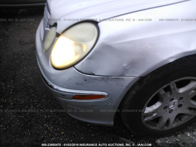 WDBUF65J74A588899 - 2004 MERCEDES-BENZ E 320 GRAY photo 6