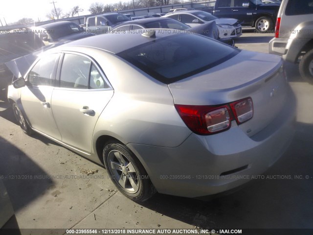 1G11B5SL9FF350678 - 2015 CHEVROLET MALIBU LS SILVER photo 3
