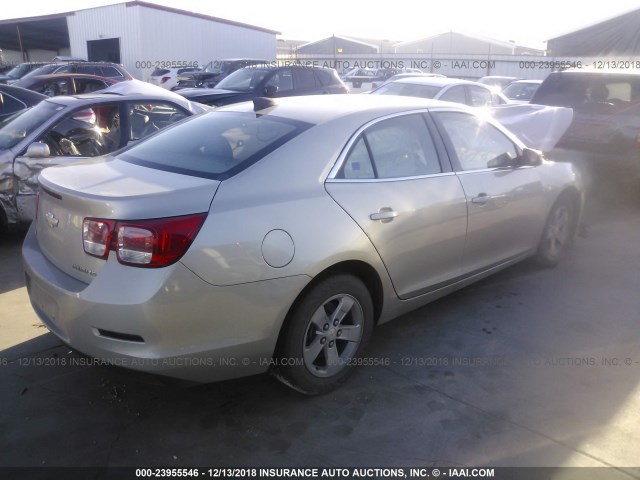 1G11B5SL9FF350678 - 2015 CHEVROLET MALIBU LS SILVER photo 4