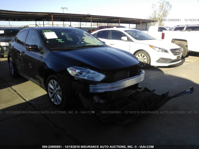 1C3CDFDHXED861789 - 2014 DODGE DART SE AERO BLACK photo 1