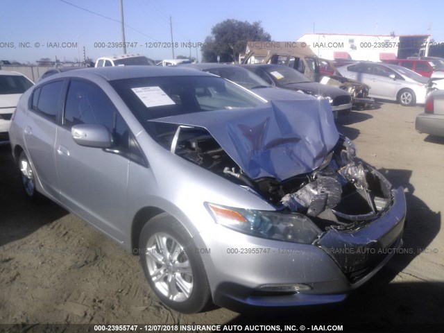 JHMZE2H72AS001810 - 2010 HONDA INSIGHT EX SILVER photo 1