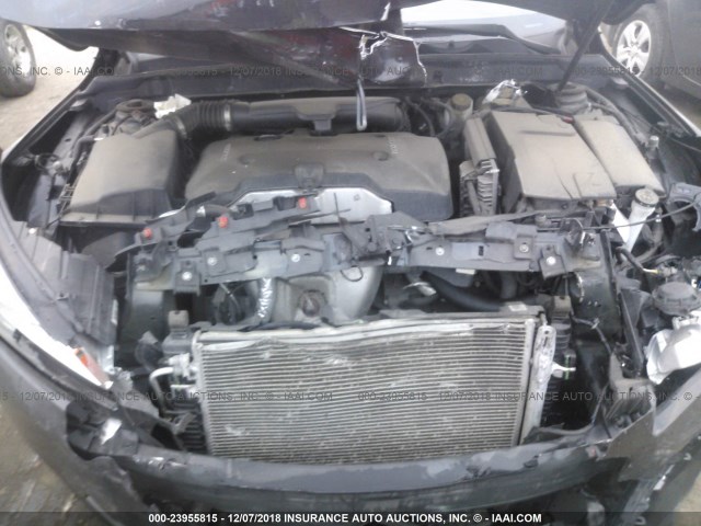 1G11C5SL4EF257577 - 2014 CHEVROLET MALIBU 1LT შავი ფოტო 10