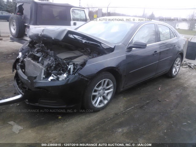 1G11C5SL4EF257577 - 2014 CHEVROLET MALIBU 1LT შავი ფოტო 2