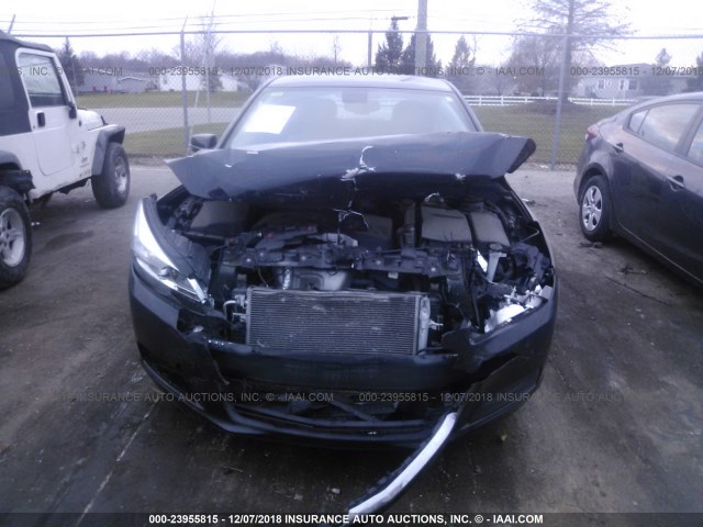 1G11C5SL4EF257577 - 2014 CHEVROLET MALIBU 1LT შავი ფოტო 6