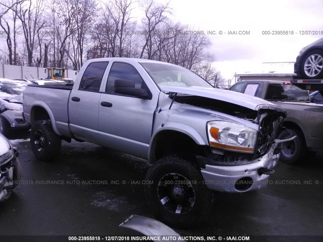1D7KS28D86J240430 - 2006 DODGE RAM 2500 ST/SLT 银色 照片 1