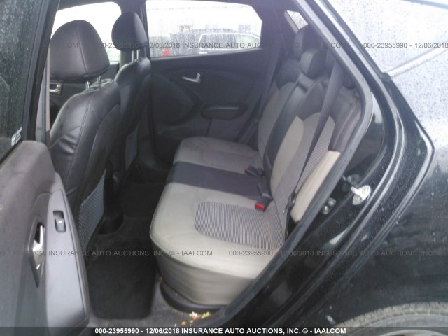 KM8JU3AC8DU558742 - 2013 HYUNDAI TUCSON GLS/LIMITED 黑色 照片 8