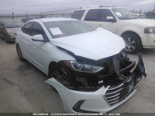 5NPD84LF3HH043036 - 2017 HYUNDAI ELANTRA SE/VALUE/LIMITED WHITE photo 1