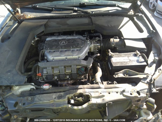 19UUA8F23BA003284 - 2011 ACURA TL GRAY photo 10