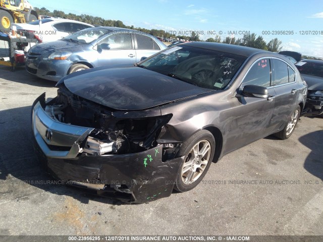 19UUA8F23BA003284 - 2011 ACURA TL GRAY photo 2