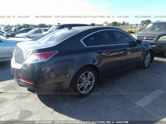 19UUA8F23BA003284 - 2011 ACURA TL GRAY photo 4