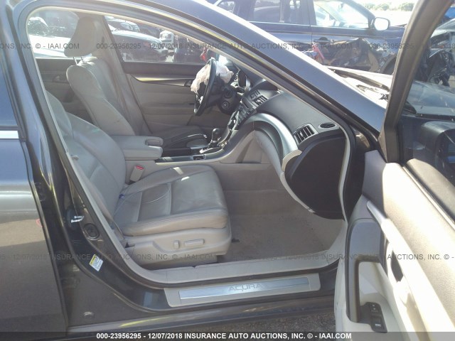 19UUA8F23BA003284 - 2011 ACURA TL GRAY photo 5