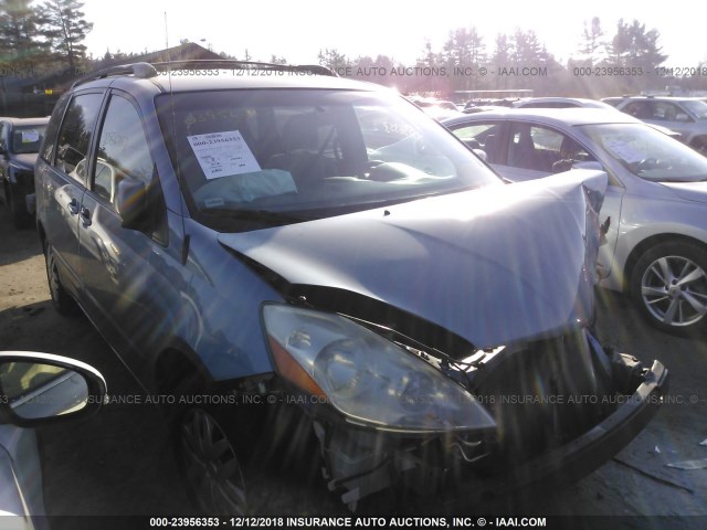 5TDZA23C36S580436 - 2006 TOYOTA SIENNA CE/LE BLUE photo 1