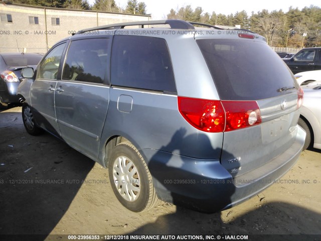 5TDZA23C36S580436 - 2006 TOYOTA SIENNA CE/LE BLUE photo 3