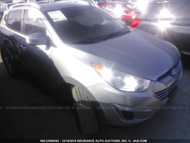 KM8JU3AC3CU486248 - 2012 HYUNDAI TUCSON GLS/LIMITED GRAY photo 1