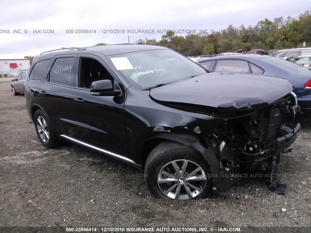 1C4RDHDG7GC340580 - 2016 DODGE DURANGO LIMITED BLACK photo 1