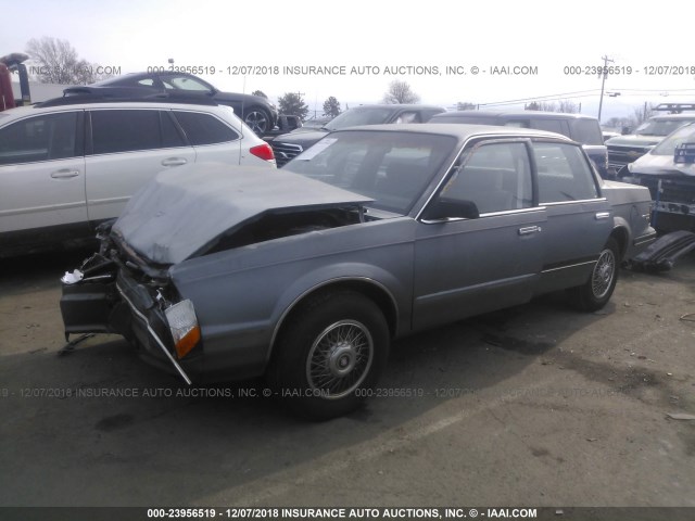 3G4AL54N3MS614050 - 1991 BUICK CENTURY LIMITED GRAY photo 2