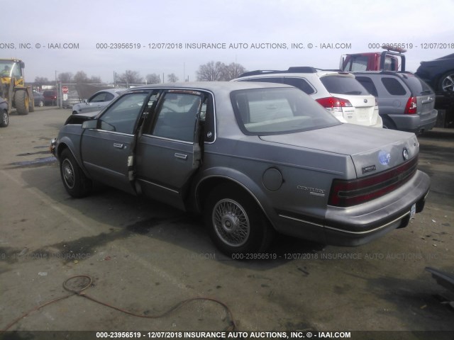 3G4AL54N3MS614050 - 1991 BUICK CENTURY LIMITED GRAY photo 3