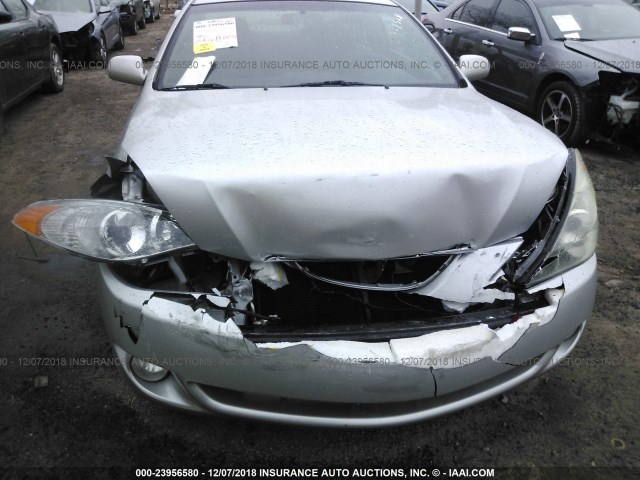 4T1CE38P74U872588 - 2004 TOYOTA CAMRY SOLARA SE/SLE SILVER photo 6