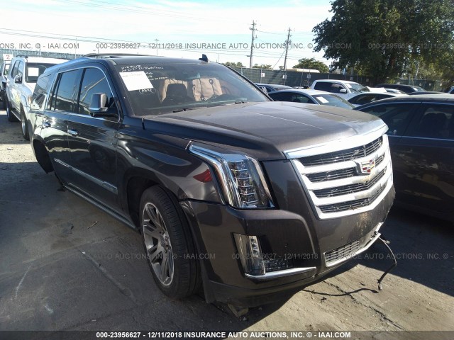 1GYS3CKJ9GR172454 - 2016 CADILLAC ESCALADE PREMIUM GRAY photo 1