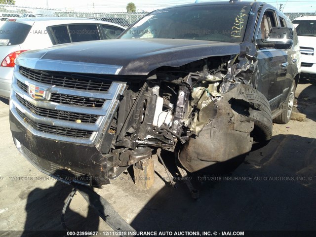 1GYS3CKJ9GR172454 - 2016 CADILLAC ESCALADE PREMIUM GRAY photo 6