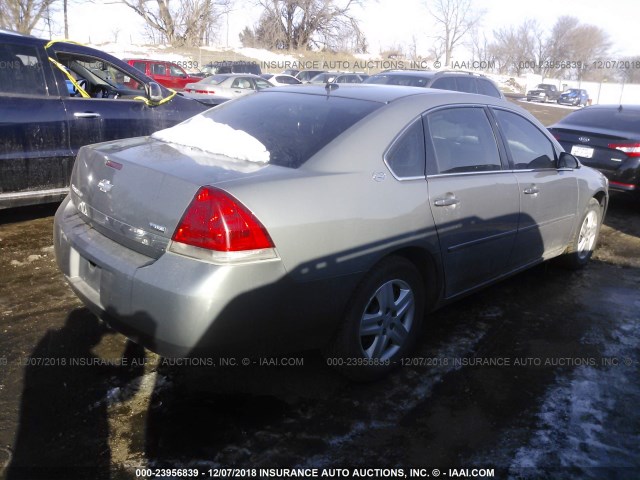 2G1WB58KX79224649 - 2007 CHEVROLET IMPALA LS SILVER photo 4