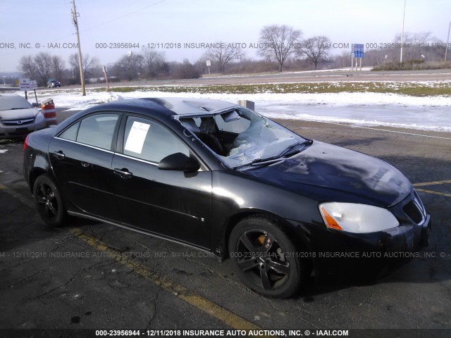 1G2ZH57NX84179610 - 2008 PONTIAC G6 GT BLACK photo 1