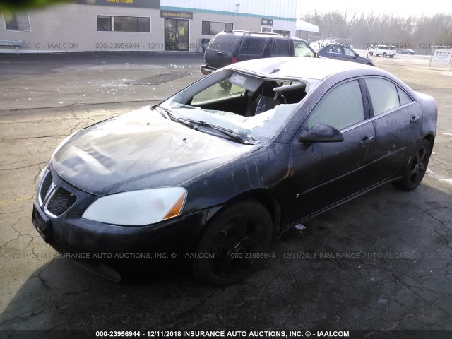 1G2ZH57NX84179610 - 2008 PONTIAC G6 GT BLACK photo 2