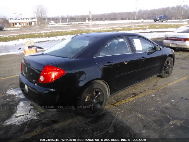 1G2ZH57NX84179610 - 2008 PONTIAC G6 GT BLACK photo 4