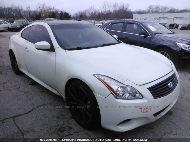 JNKCV64E78M130335 - 2008 INFINITI G37 JOURNEY/SPORT WHITE photo 1